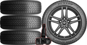 KOŁA TOYOTA Auris II 2 Dunlop 225/45R17 TPMS
