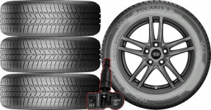 KOŁA ZIMA KIA Sportage 4 FL Barum 225/60R17 + TPMS