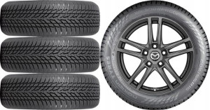 Koła Zima Mazda Cx-3 Cx3 Nokian 215/55r17