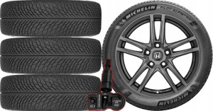 Koła Zima Honda Cr-v Crv Michelin 235/65r17 + Tpms