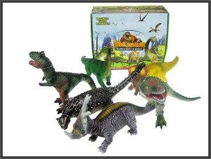 Figurka dinozaura p.p. 6 szt 28539 Hipo