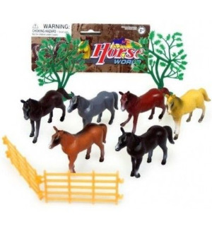 Figurki Koni 10szt 38159 Hipo