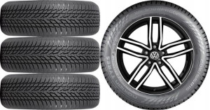 NOWE KOŁA ZIMOWE VW Caddy 3 III Nokian 205/50R17