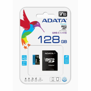 Karta Pamięci Micro-SD z Adapterem Adata CLASS10 128 GB