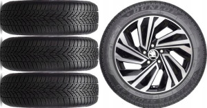 KOŁA ZIMA SKODA Octavia 3 III Dunlop 225/45R17