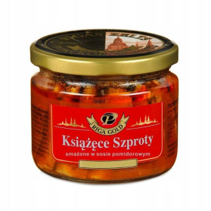 Książęce szproty smażone w pomidorach Riga Gold