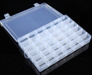 Organizer 36 przegródek 27,5x18x4,4cm