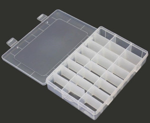 Organizer 24 przegródki 19,5x13x3,6cm