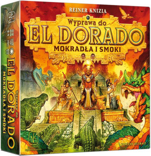 Wyprawa do El Dorado gra DUŻE ROZSZERZENIE Dodatek Mokradła i smoki