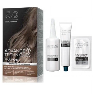 AVON Advance farba do włosów 5.0 Średni Brąz