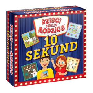 Dzieci kontra Rodzice. 10 sekund gra rodzinna KANGUR