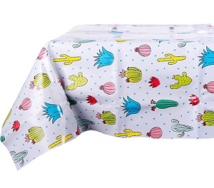 Obrus ceratowy Happy kaktusy 100x100 cm