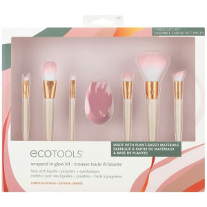 Zestaw Pędzli do Makijażu Ecotools Wrapped In Glow Edycja limitowana 7 Częś