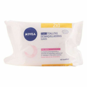 Chusteczki do demakijażu Nivea Sucha skóra
