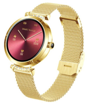 Smartwatch damski SAYBERG NY22 zółte złoto