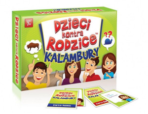 Dzieci kontra Rodzice. Kalambury gra rodzinna KANGUR