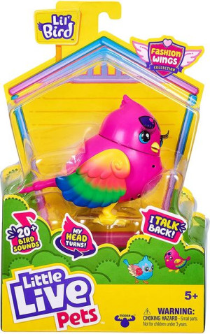 Little Live Pets Interaktywny Ptaszek Pippy Hippy