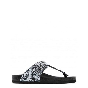 Klapki marki Love Moschino model JA28133G1EIJ0 kolor Czarny. Obuwie Damskie