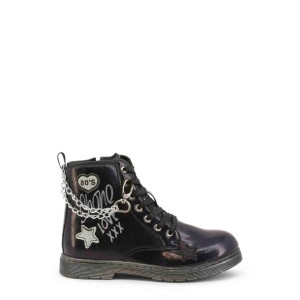 Buty do kostki marki Shone model 3382-059 kolor Czarny. Obuwie Dziewczynka.