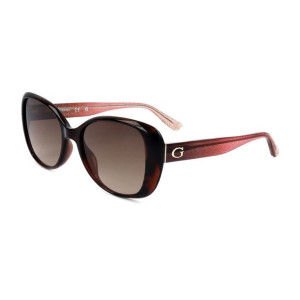 Okulary Przeciwsłoneczne marki Guess model GU7554 kolor Brązowy. Akcesoria