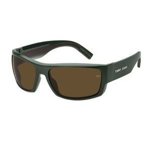 Okulary Przeciwsłoneczne marki Tommy Hilfiger model TJ0063S kolor Zielony.