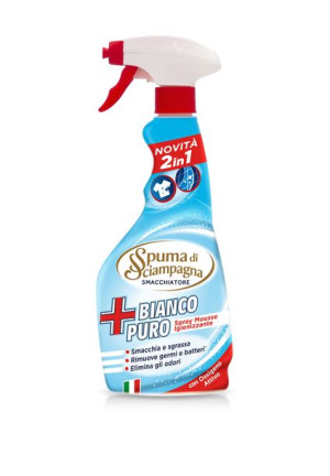 Spuma di Sciampagna Bianco Puro Smacchiatore 2w1 - Odplamiacz w sprayu (500