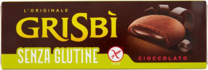 Grisbi Cioccolato Senza Glutine - bezglutenowe biszkopty z nadzieniem czeko