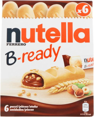 Nutella B-ready - ciastka z nutellą (6 x 32 gr)