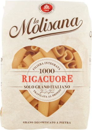 La Molisana Rigacuore nr 1000 - makaron kurki w kształcie serca (500 g)
