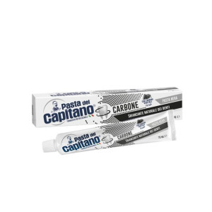 Pasta del Capitano - wybielająca pasta do zębów z węglem aktywnym (75 ml)