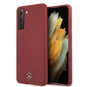 Oryginalne Etui MERCEDES Hardcase MEHCS21SSILRE do SAMSUNG S21 (Silicone Li