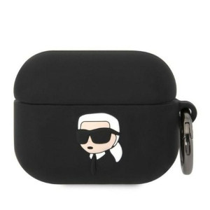 Oryginalne Etui KARL LAGERFELD KLAPRUNIKK do Apple Airpods Pro (3D Sil NFT