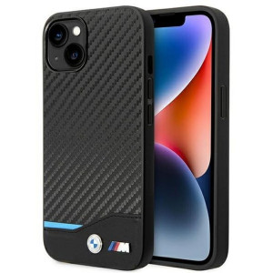 Oryginalne Etui BMW Hardcase BMHCP14S22NBCK do iPhone 14 (Carbon Case Botto