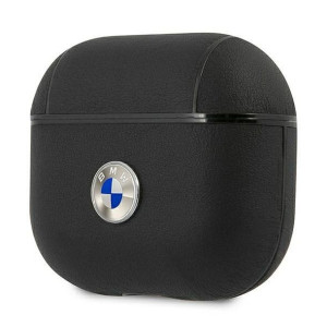Oryginalne Etui BMW BMA3SSLBK do Apple Airpods 3 (Metal Logo / czarny)