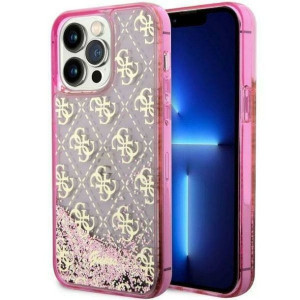 Oryginalne Etui GUESS Hardcase GUHCP14LLC4PSGP do iPhone 14 PRO (Liquid Gli