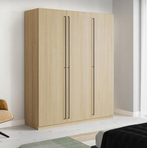 Uchwyt meblowy  LOFT do szafy długi L-1162 czarny mat