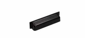 Uchwyt meblowy muszelka loft GAMET UP11/96 CZARNY MAT