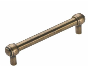 Uchwyt meblowy relingowy RE23 stare złoto  128 mm