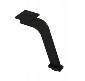 Nóżka meblowa LOFT nowoczesna czarna NS36 h-120 mm