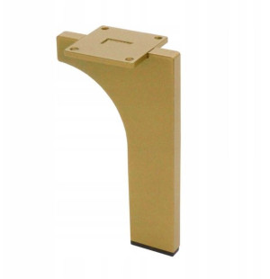 Nóżka meblowa nowoczesna złota NS34 h-120 mm