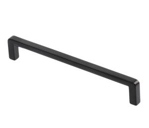 Uchwyt meblowy loft   BAGIO, Czarny mat, L-192 mm