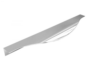 Uchwyt meblowy krawędziowy UA110  CHROM POŁYSK L-496 mm
