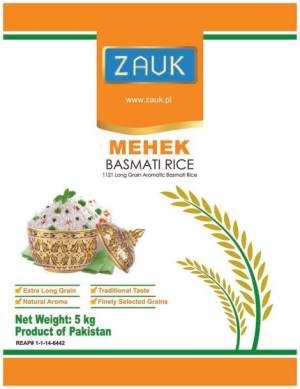 ZAUK Basmati Rice Mehek 5Kg