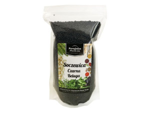 Soczewica Czarna Beluga 1kg Swojska Piwniczka