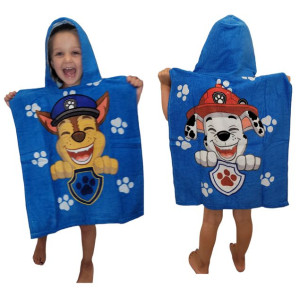 PSI PATROL Poncho Ręcznik Kąpielowy z Kapturem
