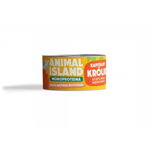 Animal Island Monoproteinowa Mokra Karma Dla Kotów Królik 100 g
