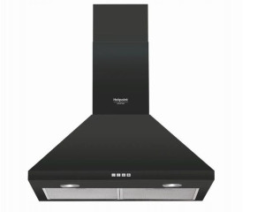 Okap HOTPOINT HHPC 6.5F AM K Czarny 603m/³h RETRO