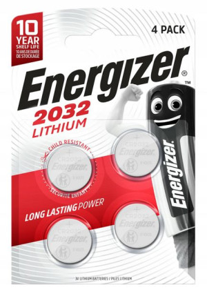 Bateria Energizer CR2032 - blister 4 szt.