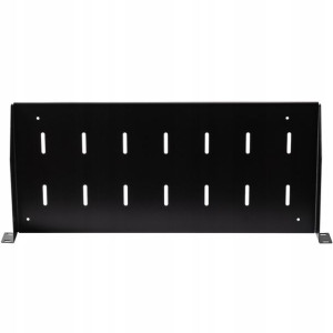 Półka do szafy Rack 19'' 1U 200mm czarny Netrack