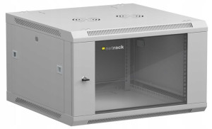 Szafa RACK wisząca 19" 6U 600x600 szara